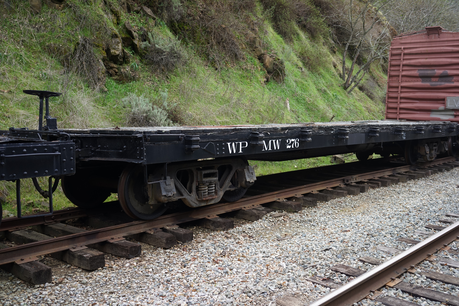 Niles Canyon Railway Western-Pacific-MOW-276