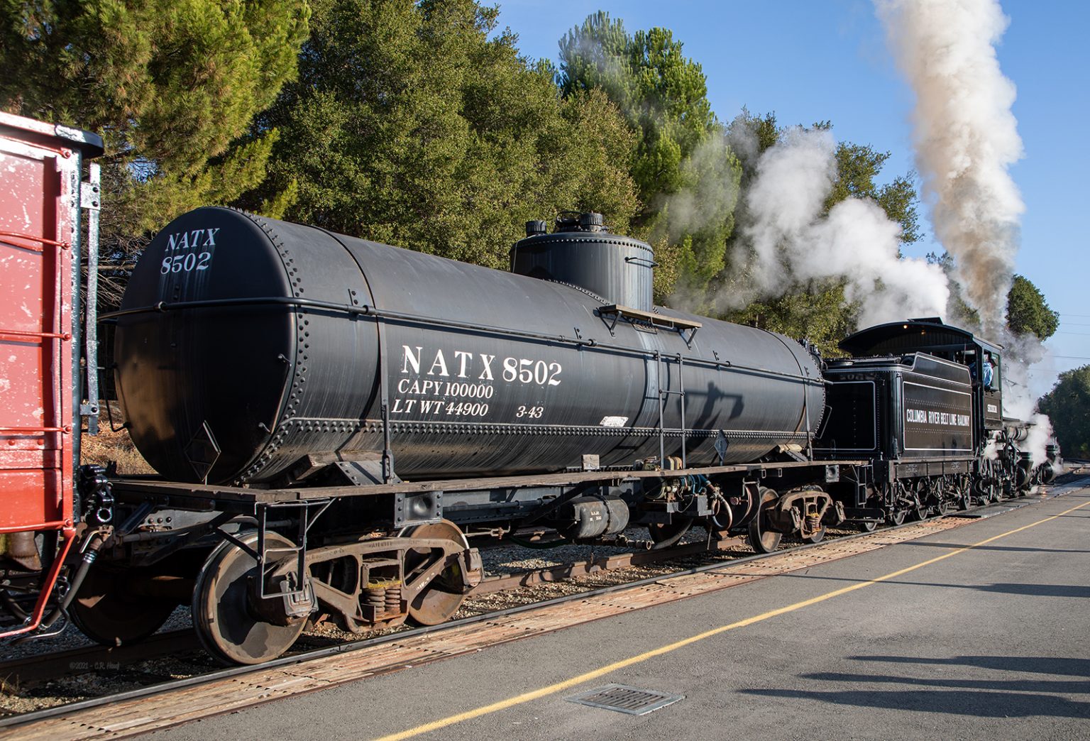 North American Tank Car 8502 Niles Canyon Railway