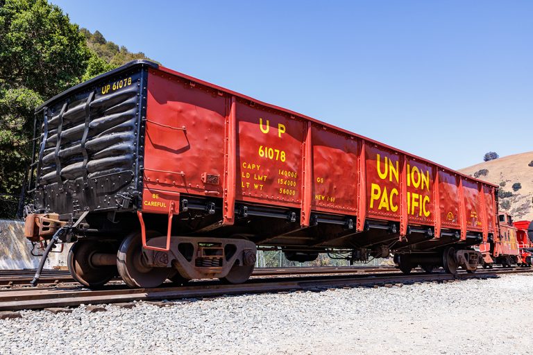 Wagons de marchandises peints MTH pour modélisme ferroviaire à l'échelle O